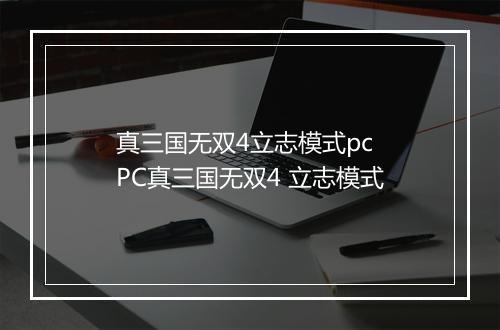 真三国无双4立志模式pc　PC真三国无双4 立志模式